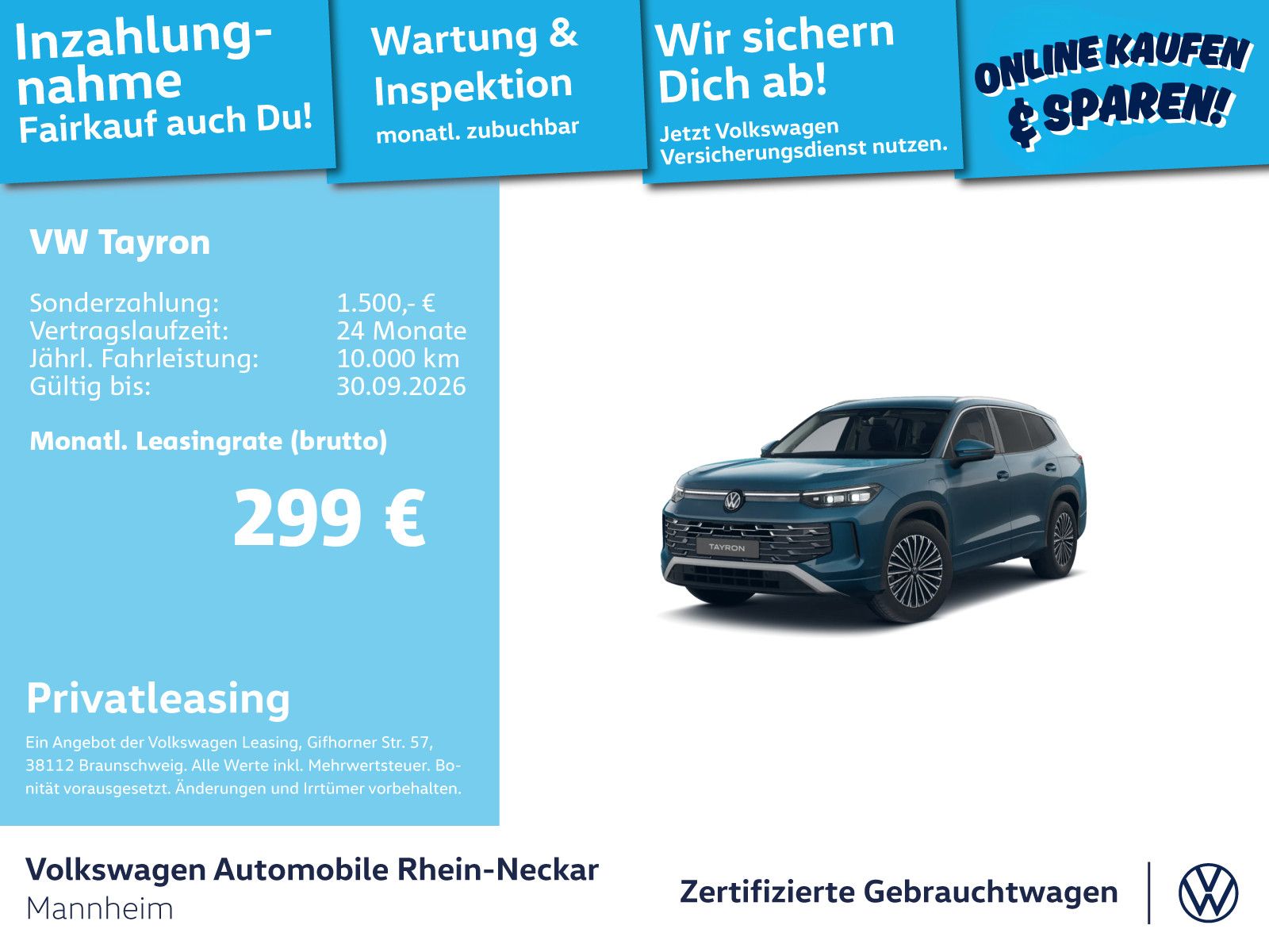 Volkswagen Tayron - Bild 1