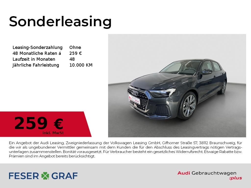 Audi A1 Sportback Advanced 25 TFSI S tronic Sportsitz
