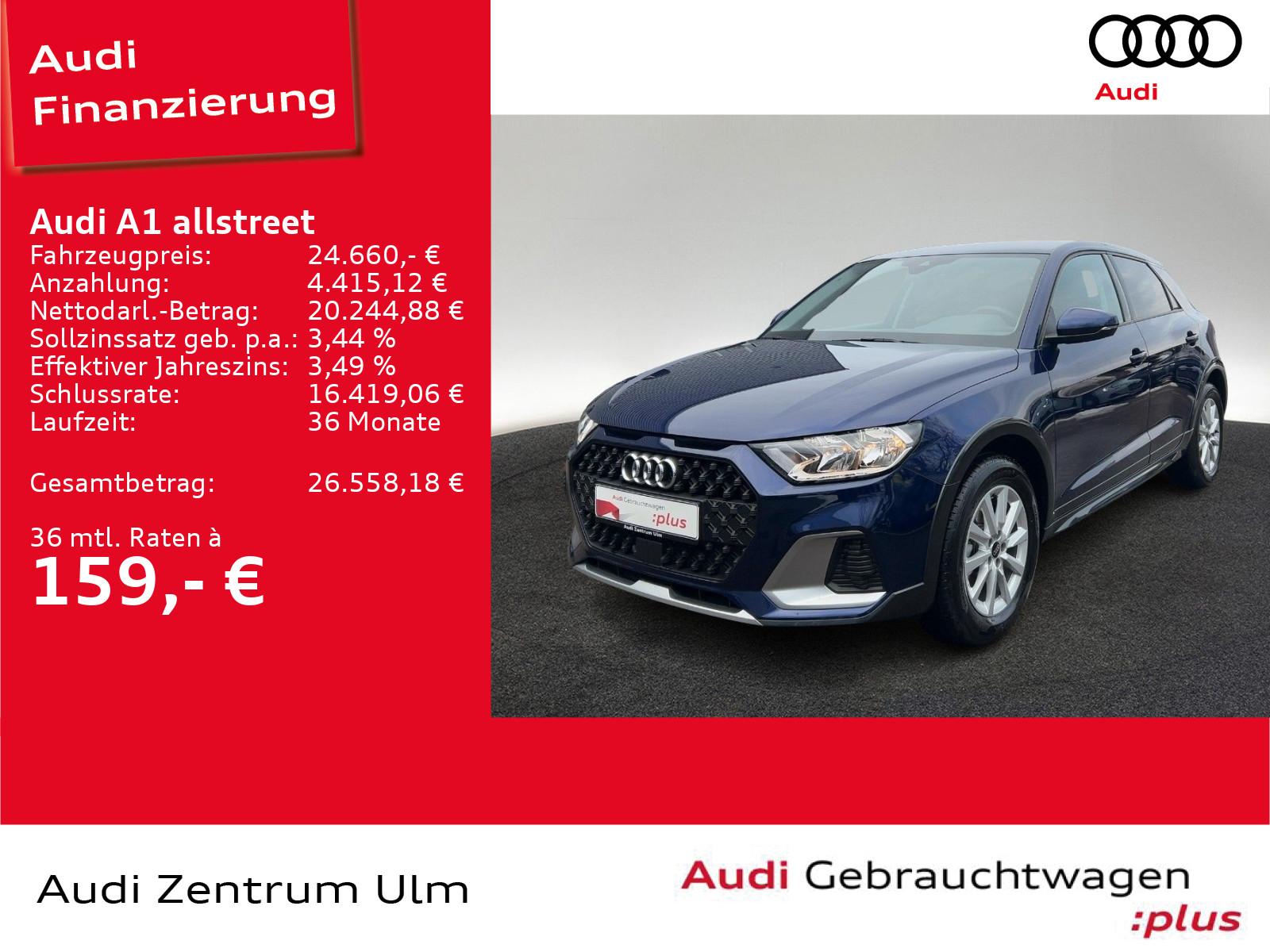 Audi A1 allstreet 30 TFSI NAVI+ PDC SHZ VIRT 5J.GAR.