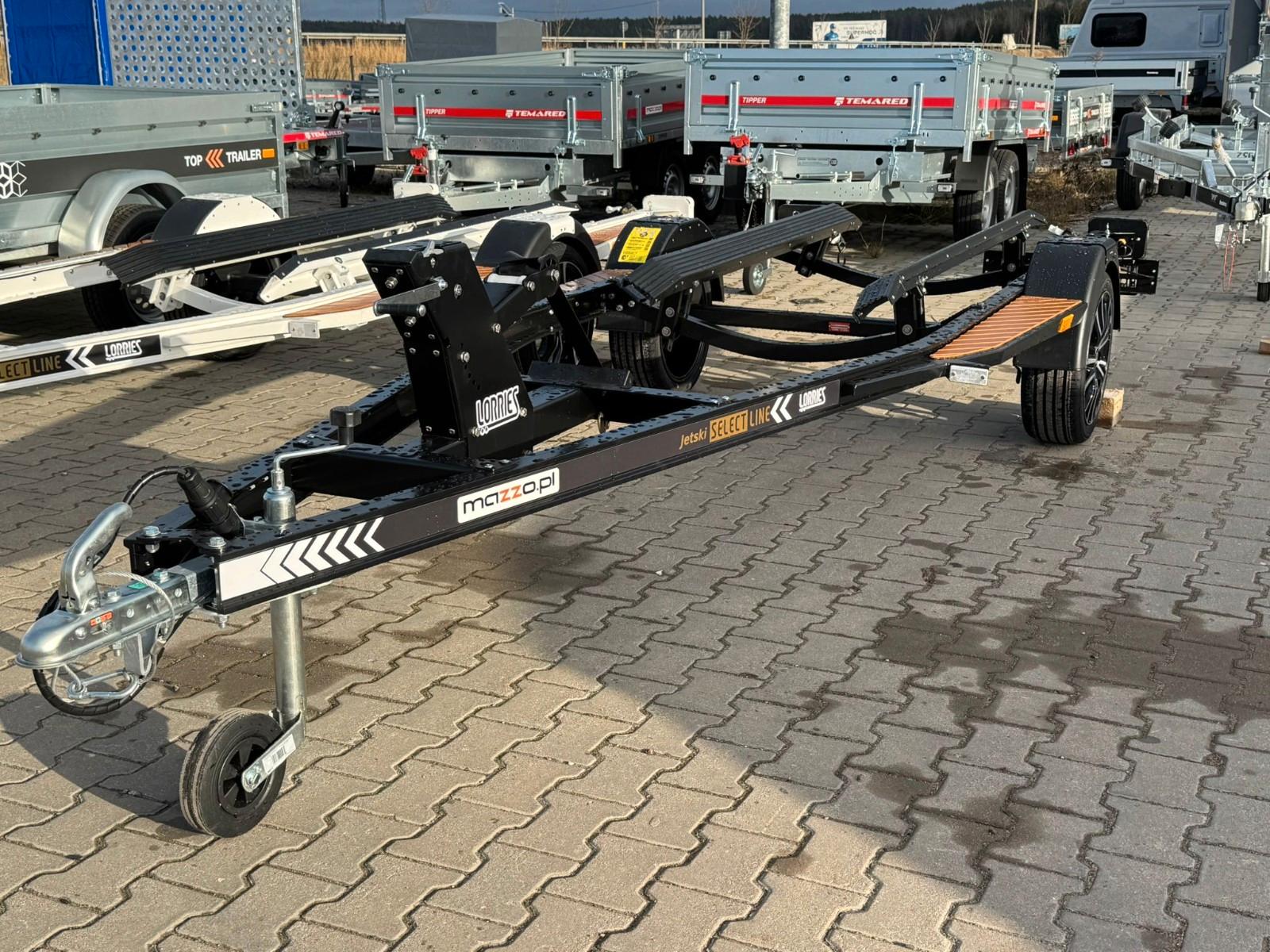 Lorries PPA75 VOLL ALUMINIUM Jetski Trailer LACKIERT neu