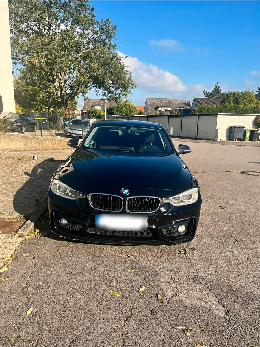 BMW 318 2013 — вигляд ззаду