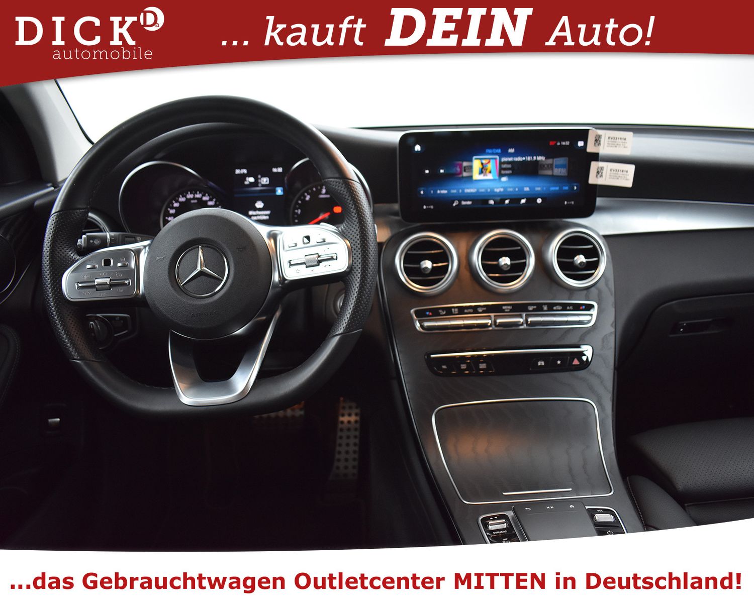 MERCEDES-BENZ GLC 300de 4M 2X AMG Line NIGHT+LED+STDHZ+KAM+AHK - Image 14