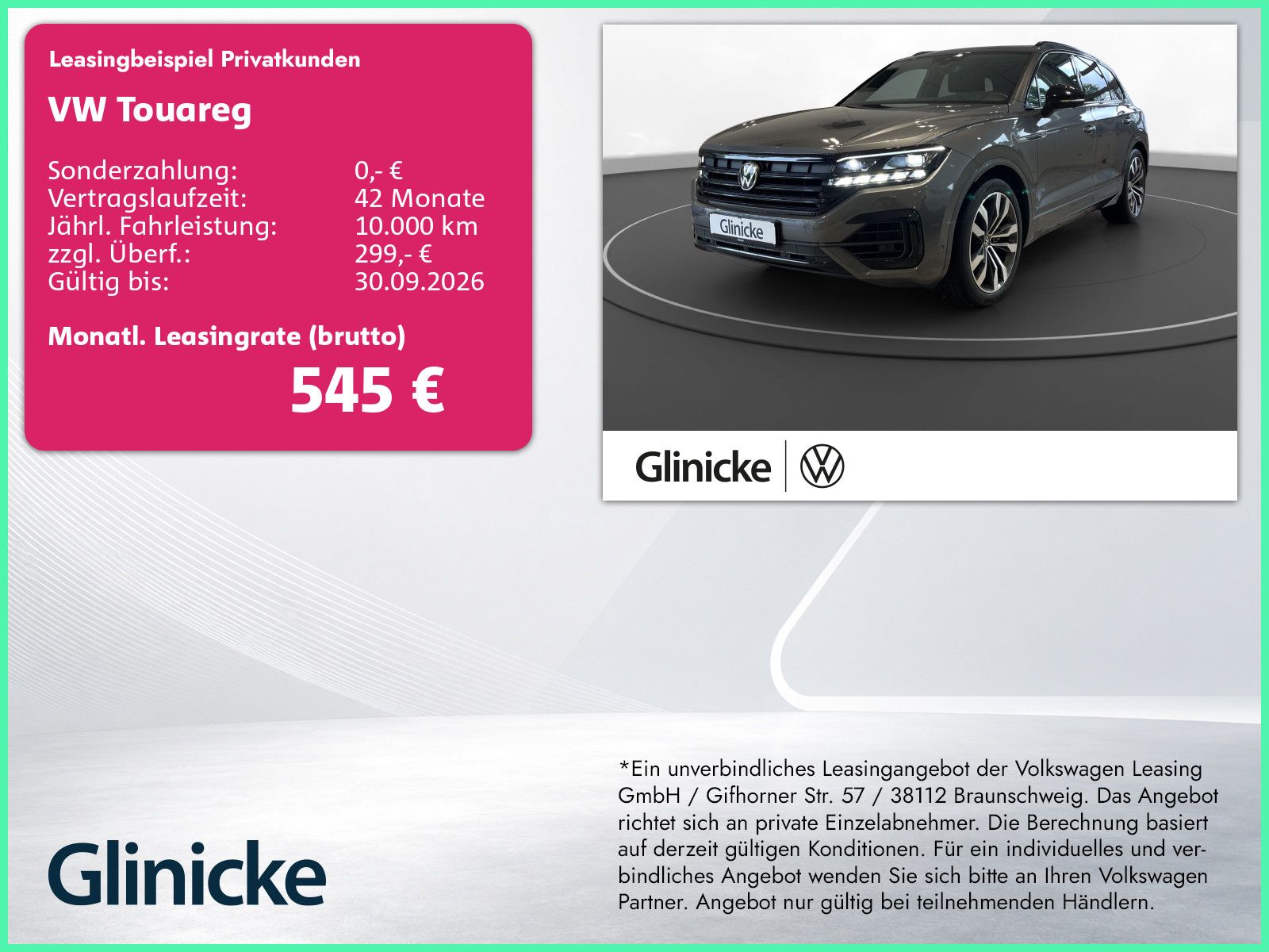 Volkswagen Touareg 3.0 TSI 4M R-Line Luft AHK Pano LM 21 L