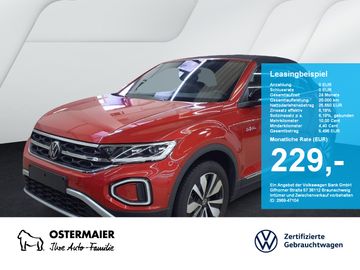 Volkswagen Leasingangebot: Volkswagen T-Roc Cabriolet GOAL 1.0TSI 116PS ACC.KAMERA.NAV