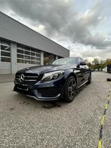 Mercedes-Benz C 200 AMGLine/AHK/LED/Sitzhz/Leder/Alufelgen - Mercedes-Benz C 200 in Hagen