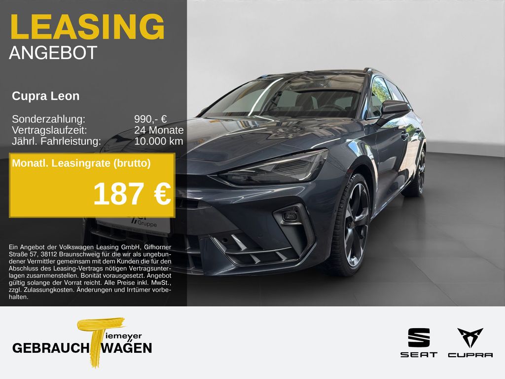 Cupra Leon Sportstourer 2.0 TDI DSG AHK KAMERA SUPERSP