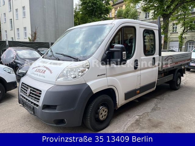 Fiat Ducato Pritsche Doppelkabine 7-Sitzer Klima