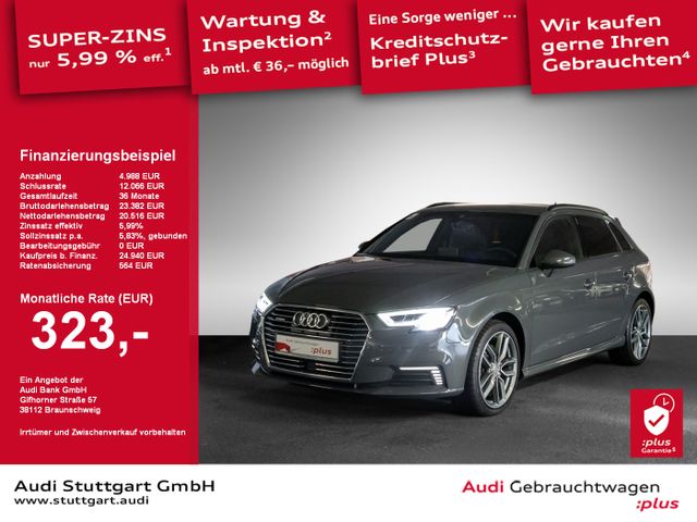 Audi A3 Sportback 40 e-tron S line Matrix virtCo PDC+