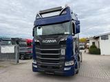Scania 770S V8/Leder/Hydraulik/Vollluft/Alu/Standklima - Tieflader