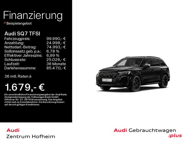 Audi SQ7 TFSI tip*HUD*7-Sitzer*Pano*LED*Virtual*Navi+