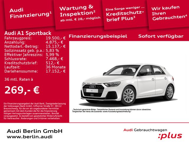 Audi A1 Sportback 30 TFSI S tronic