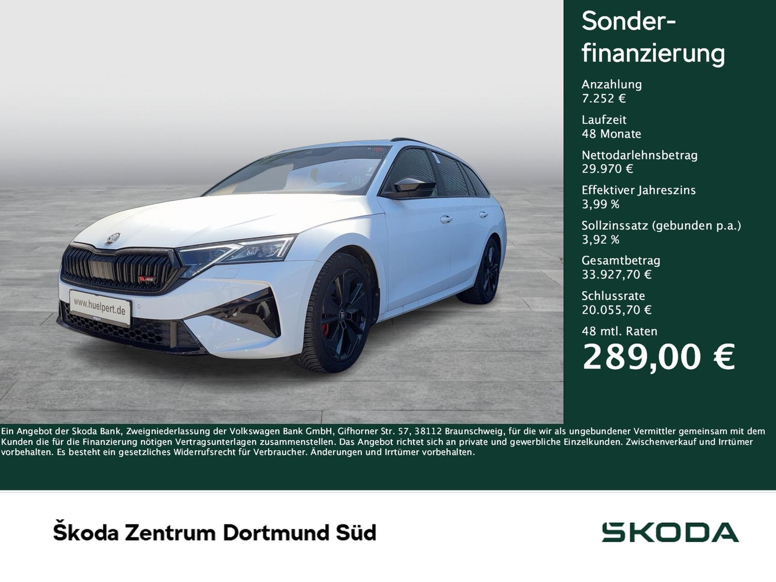 Skoda Octavia Combi 2.0 RS PANO STANDHEIZ. CANTON AHK