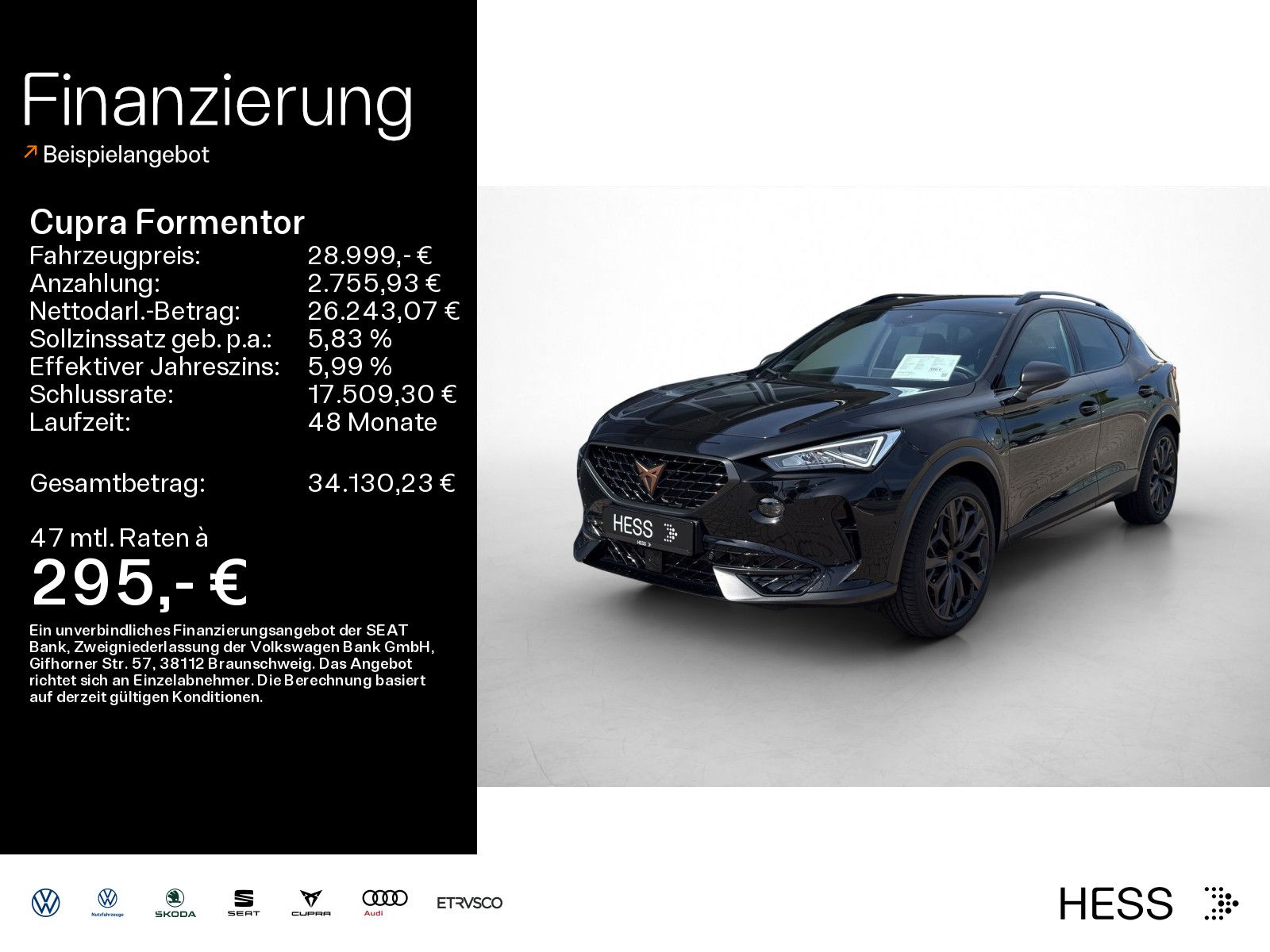 Cupra Formentor 1.4 e-Hybrid VZ TRIBE-EDITION*LED*KAME