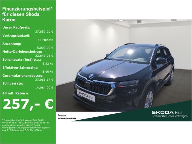 Skoda Karoq SELECTION TSI APP LED NAVI EPH KESSY SITZH