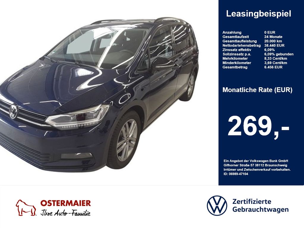 Volkswagen Touran HIGHLINE BLACK 2.0TDI 150PS DSG NP.67T.AH