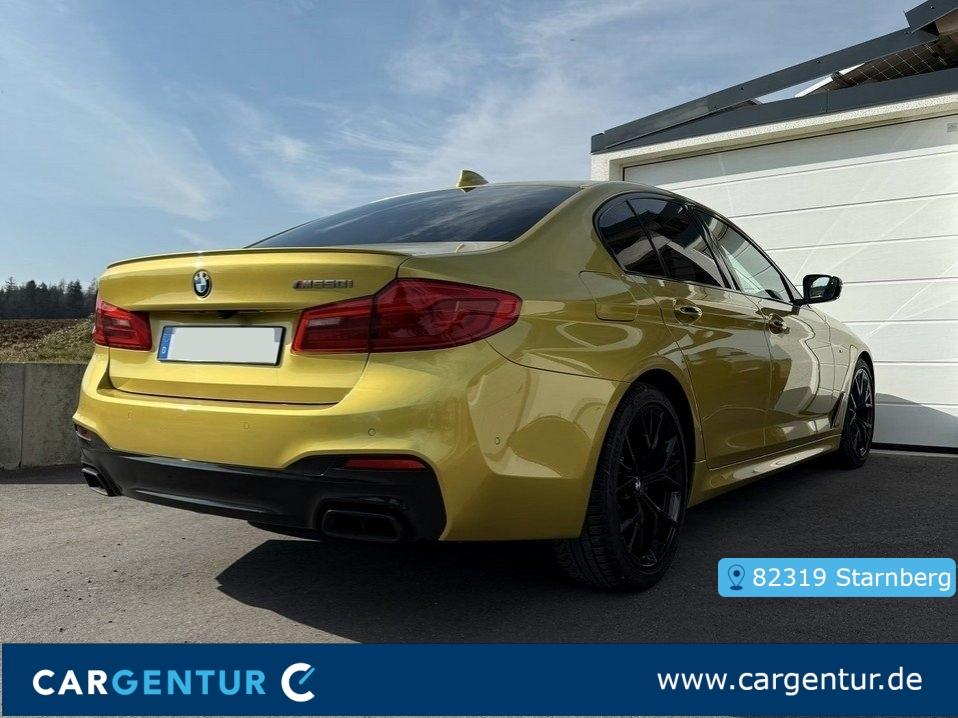 BMW M550 i Austin Gelb Inno 360° ACC BLIS HuD