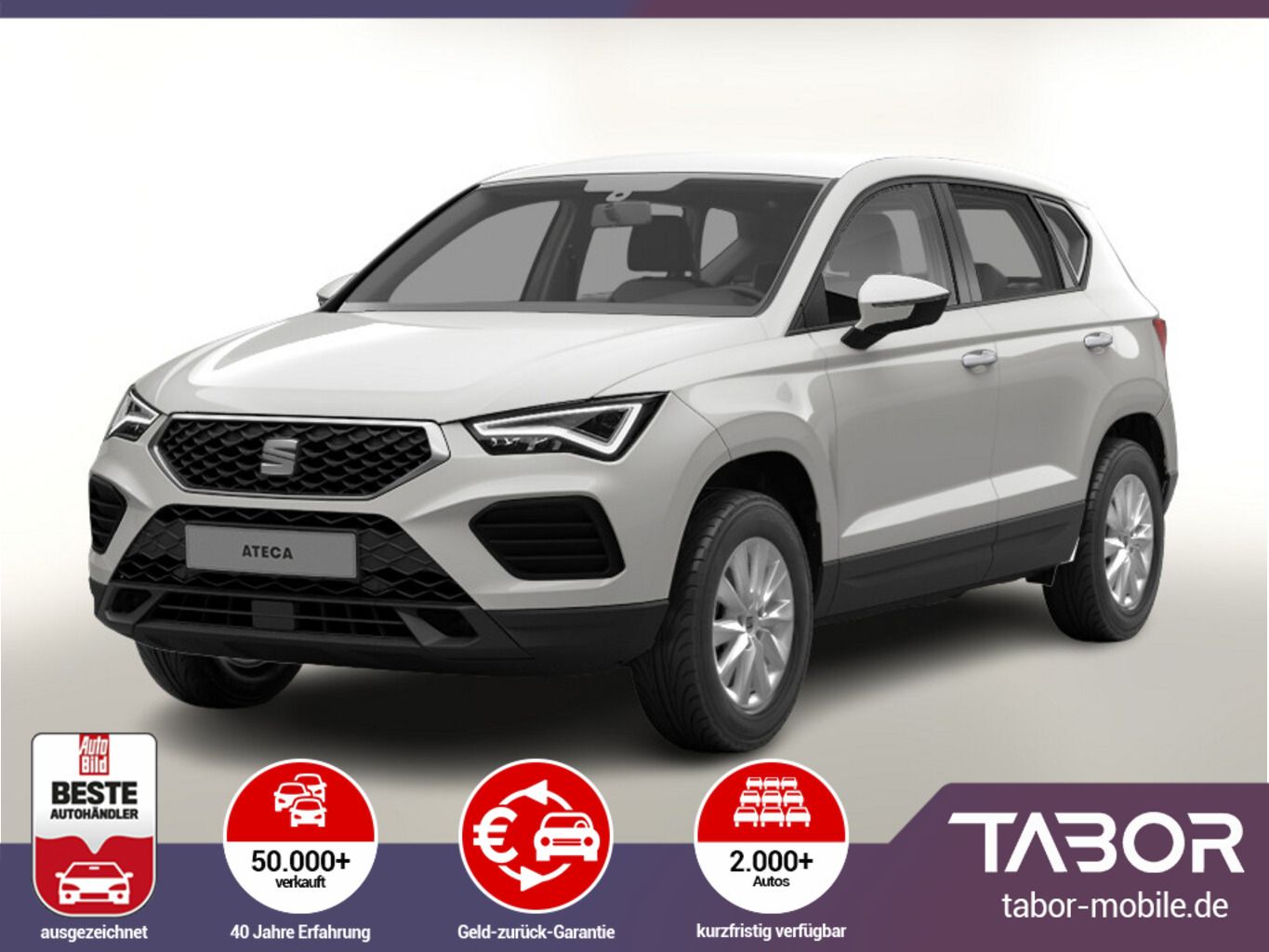 Seat Ateca 1.0 TSI 110 Reference LED Temp FullL VirCo