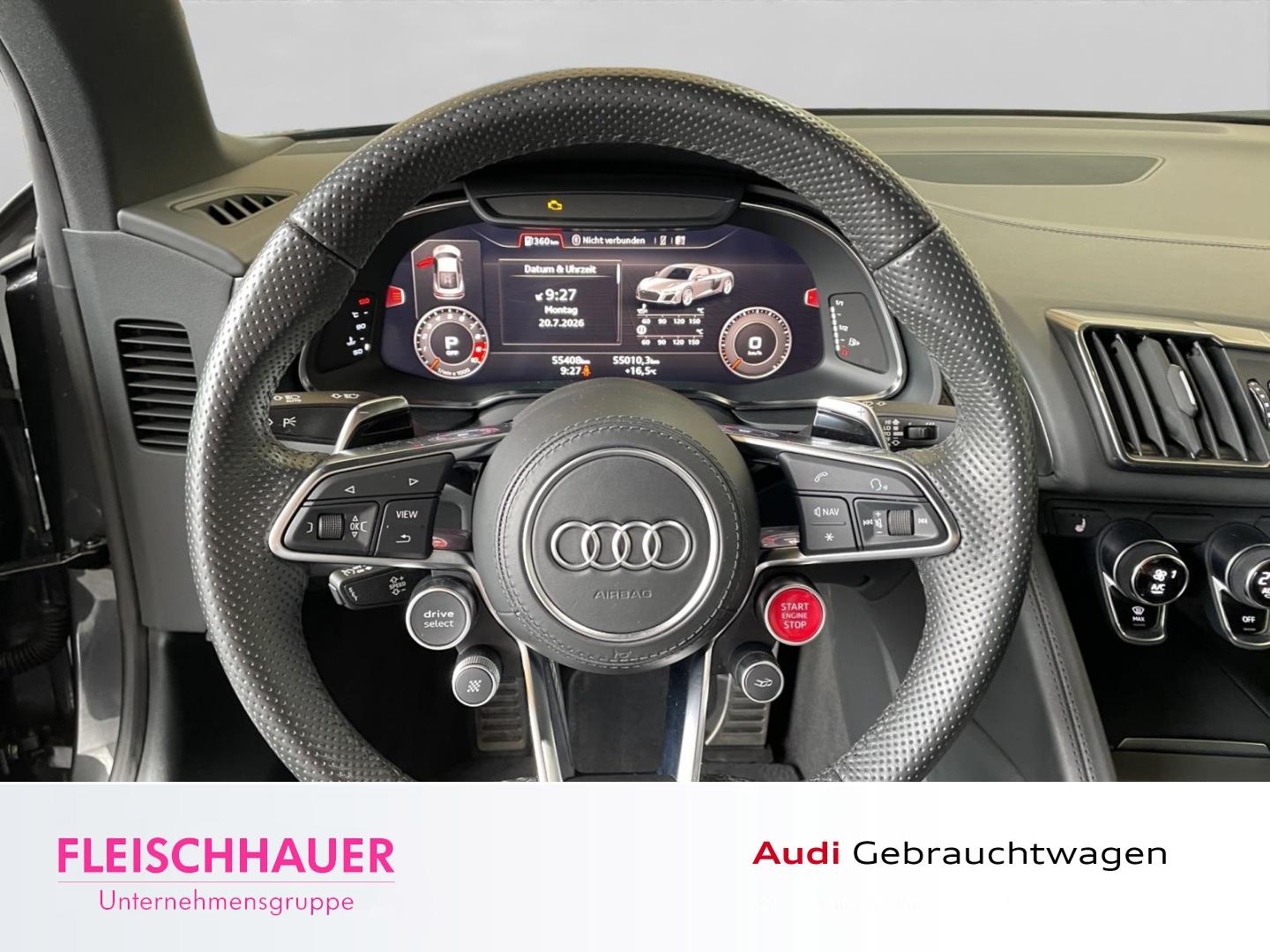 Audi R8 Coupe performance quattro LED+B&O+Leder+Raute