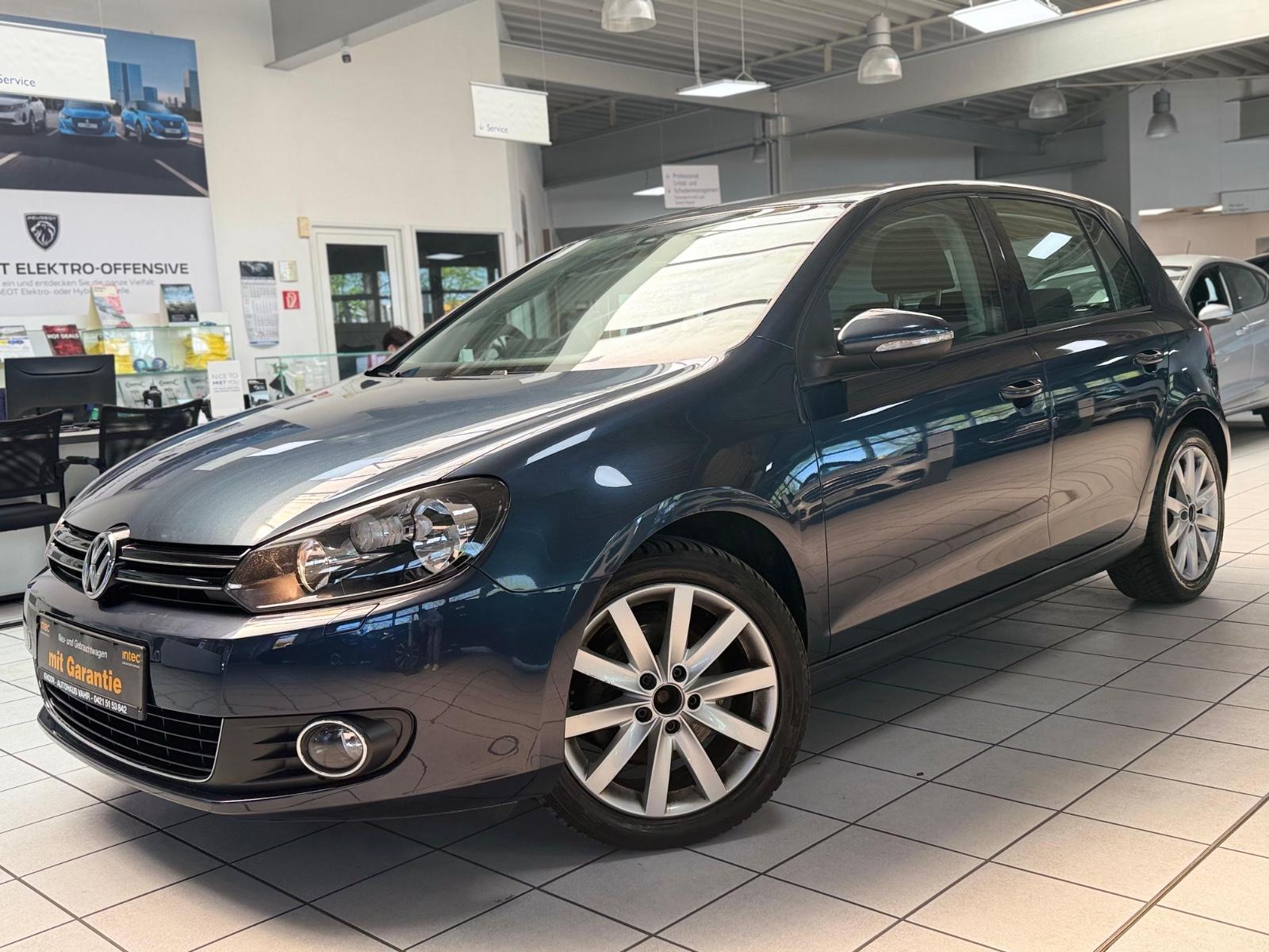 Volkswagen Golf VI 1.4 Highline*TÜV NEU*130TKM*1.HD*AHK*