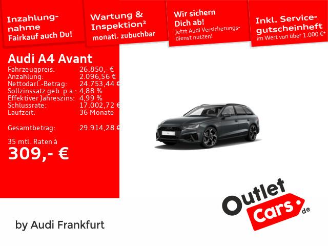 Audi A4 Avant 40 TDI S tronic S line B&O DAB PDC Sitz