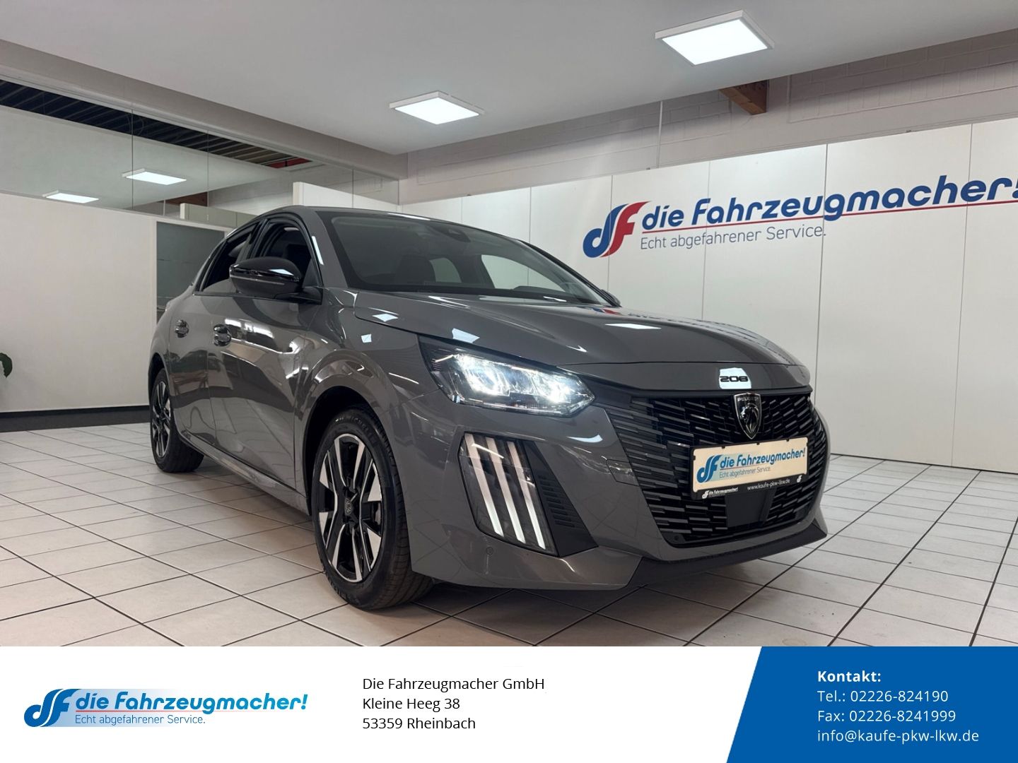 Fahrzeugabbildung Peugeot 208 Allure Navi Digitales Cockpit LED Apple CarP