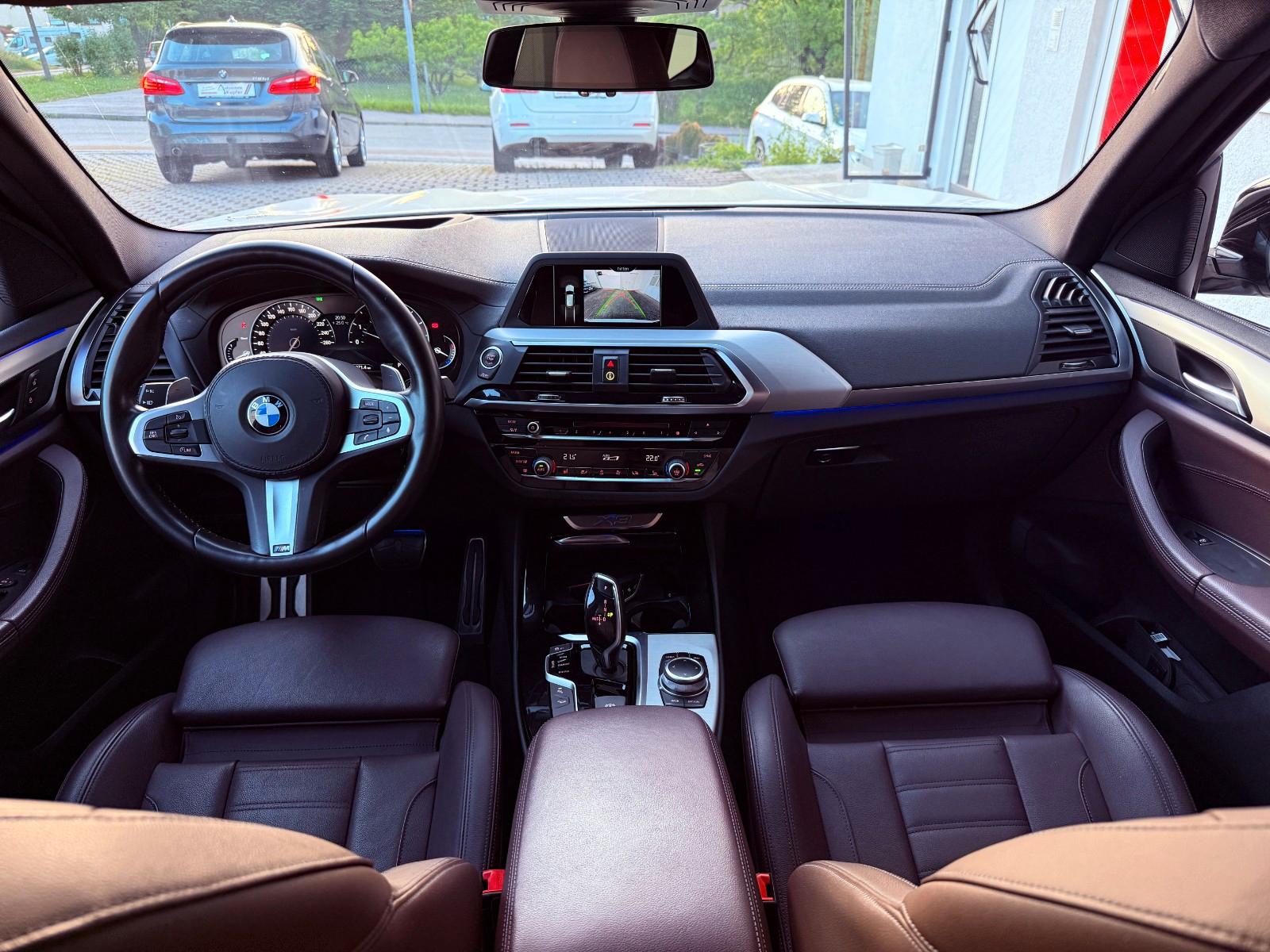 BMW X3 xDrive20d M Sport AHK Leder mokka PANO Dr.Ass