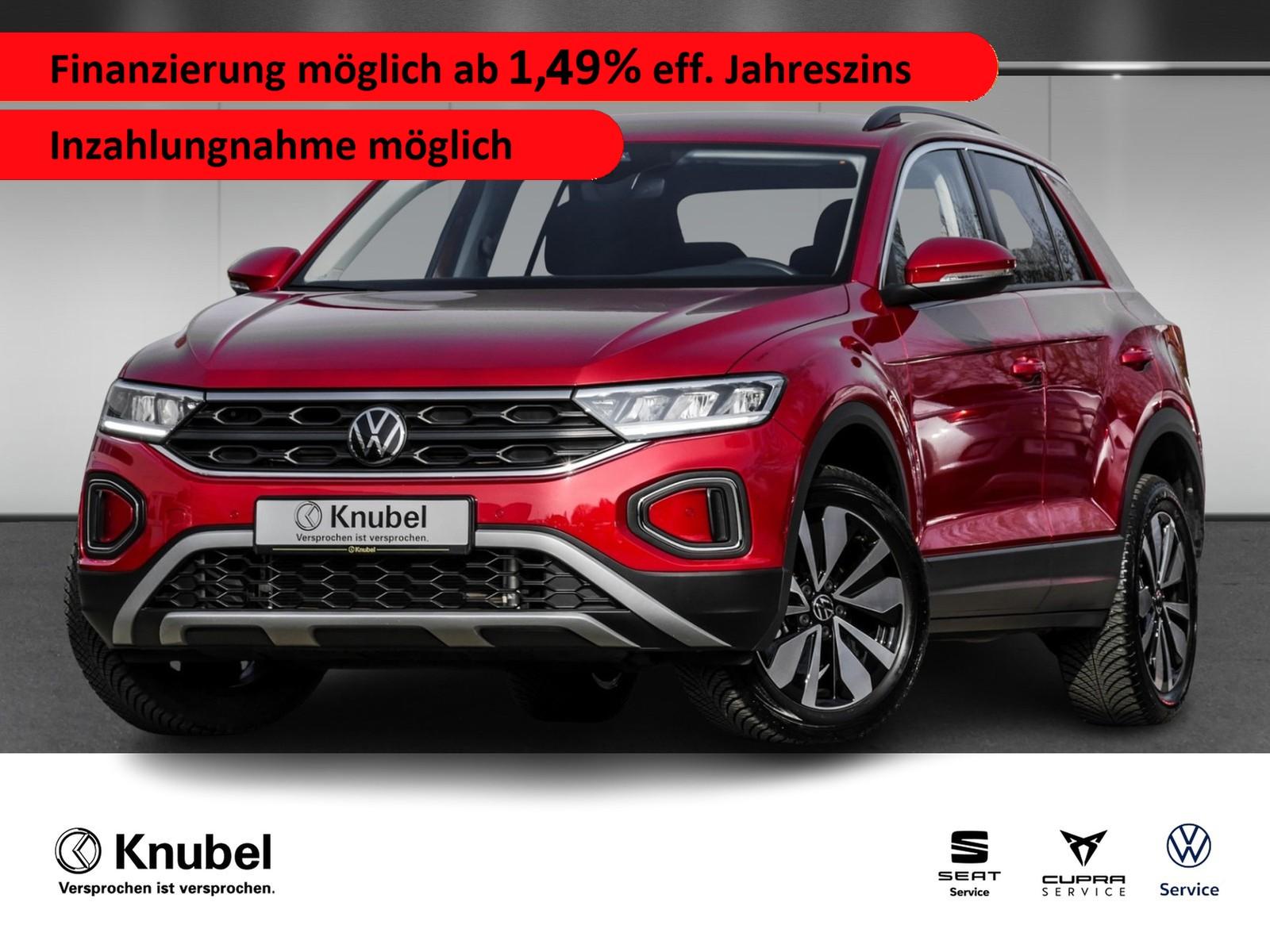 Volkswagen T-Roc MOVE 1.5 TSI LED Navi AHK Ganzj.reifen RKa