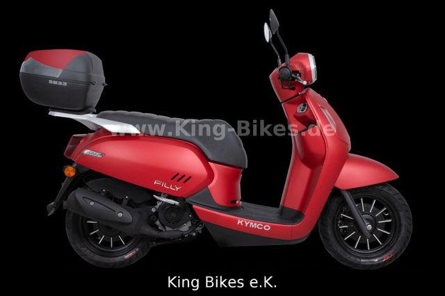 Kymco FILLY 50i - LED - TOPCASE 33 Ltr. -2026er Modell