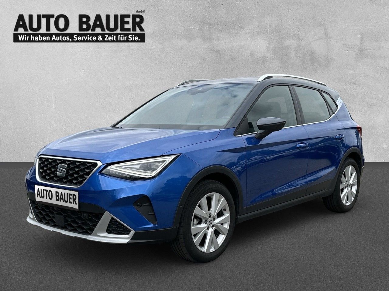 Fahrzeugabbildung SEAT Arona Xperience 1.0TSI 110 PS DSG-Navi*Cam* - mit KI generiert/bearbeitet