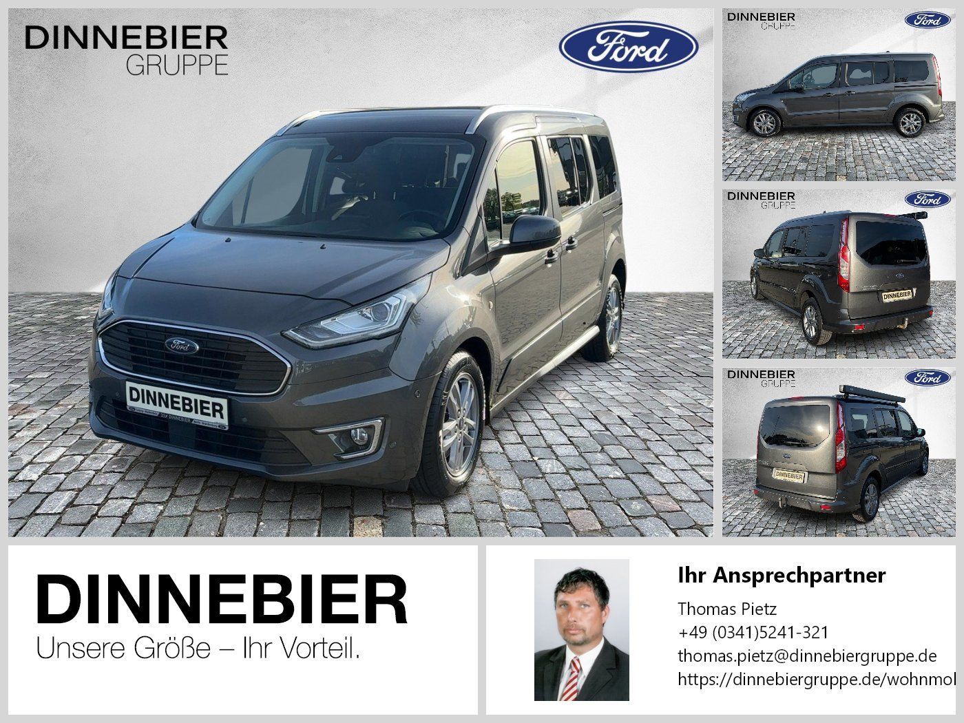 Ford Grand Tourneo Connect (L2) Titanium 88 kW