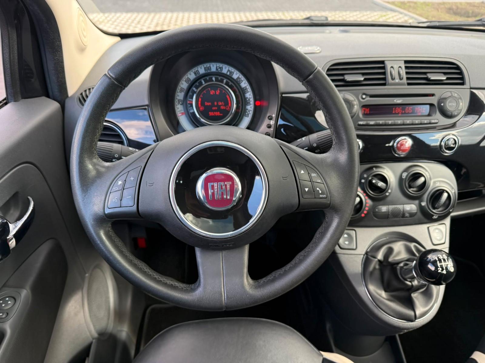 Fiat 500 1.2 Lounge/Pano/Leder/PDC/Bluetooth/Top-Zust