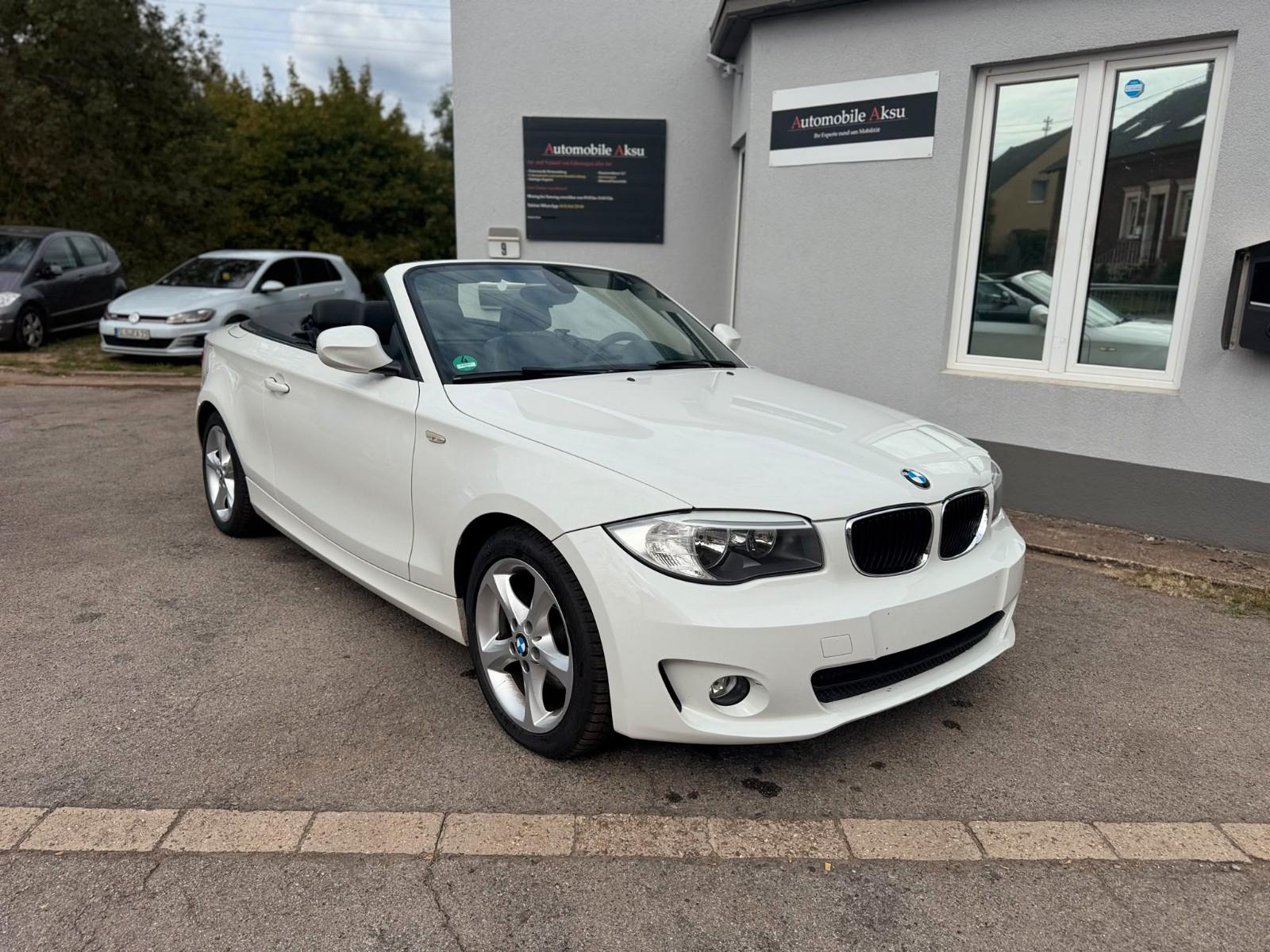 BMW 118D 2,0 Cabrio / SHZ / KLIMA / AHK / M-PAKET