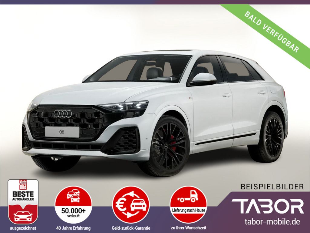 Audi Q8 55 TFSI e 2xS line 22Z Laser Tour Pano Stadt
