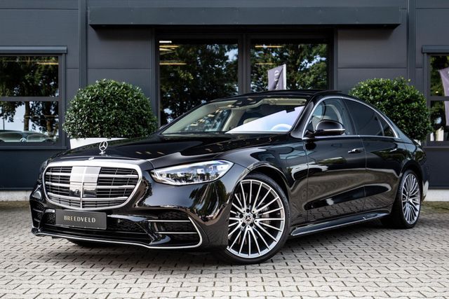 Mercedes-Benz S 400 400d 4MATIC AMG Achterasbes. Leder-exclusi