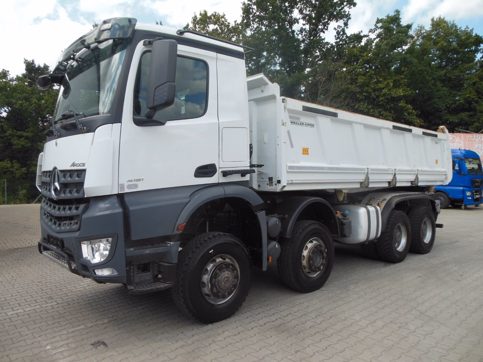 Mercedes-Benz AROCS 4151, 8X6, MEILLER, BORDMATIC, AHK