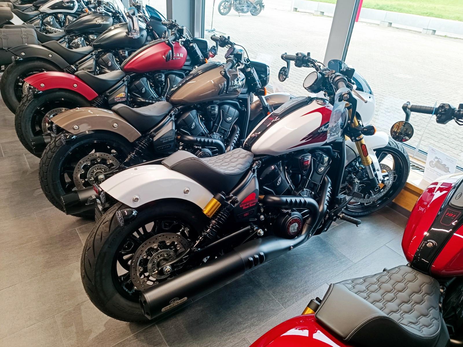 Indian 2025 Scout 101 inkl. JEKILL & HYDE AUSPUFF