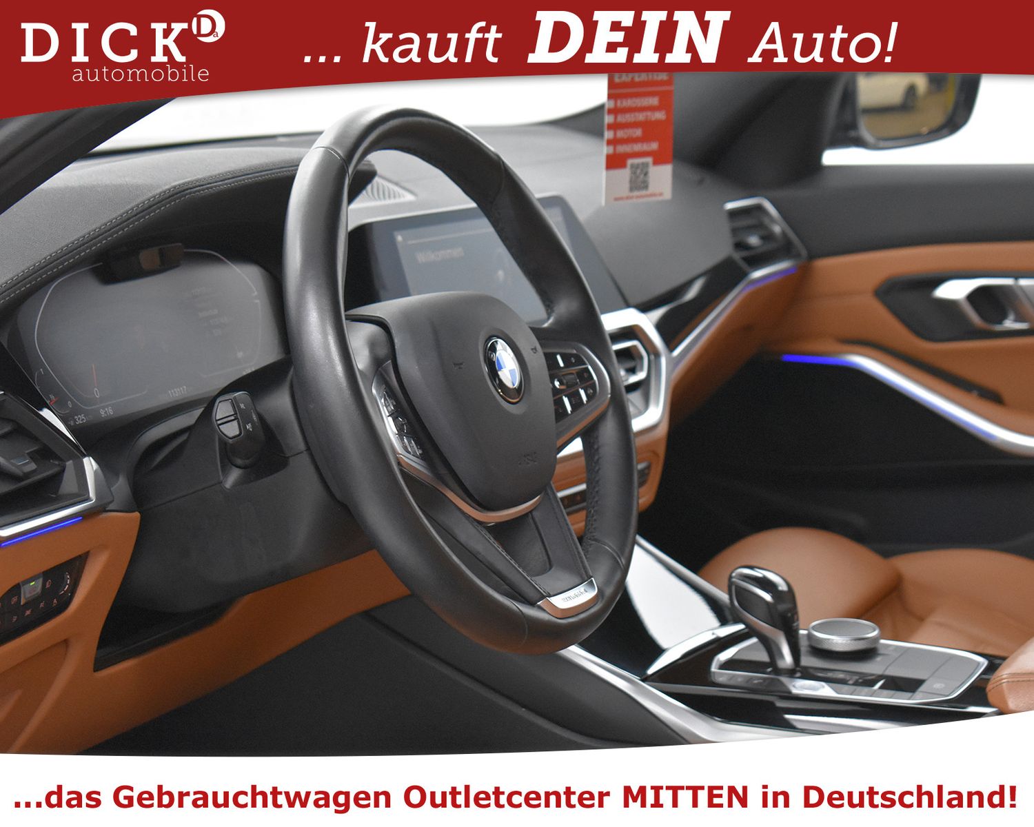BMW 320d T Luxury Line Sport LEDER+VIRTU+PROF+360°+M - Image 11