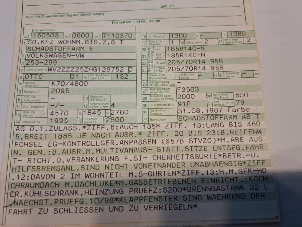 Volkswagen T3 andere