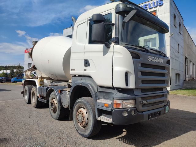 Scania R380 8x6 Manual BetonMix LIEBHRR 9m3