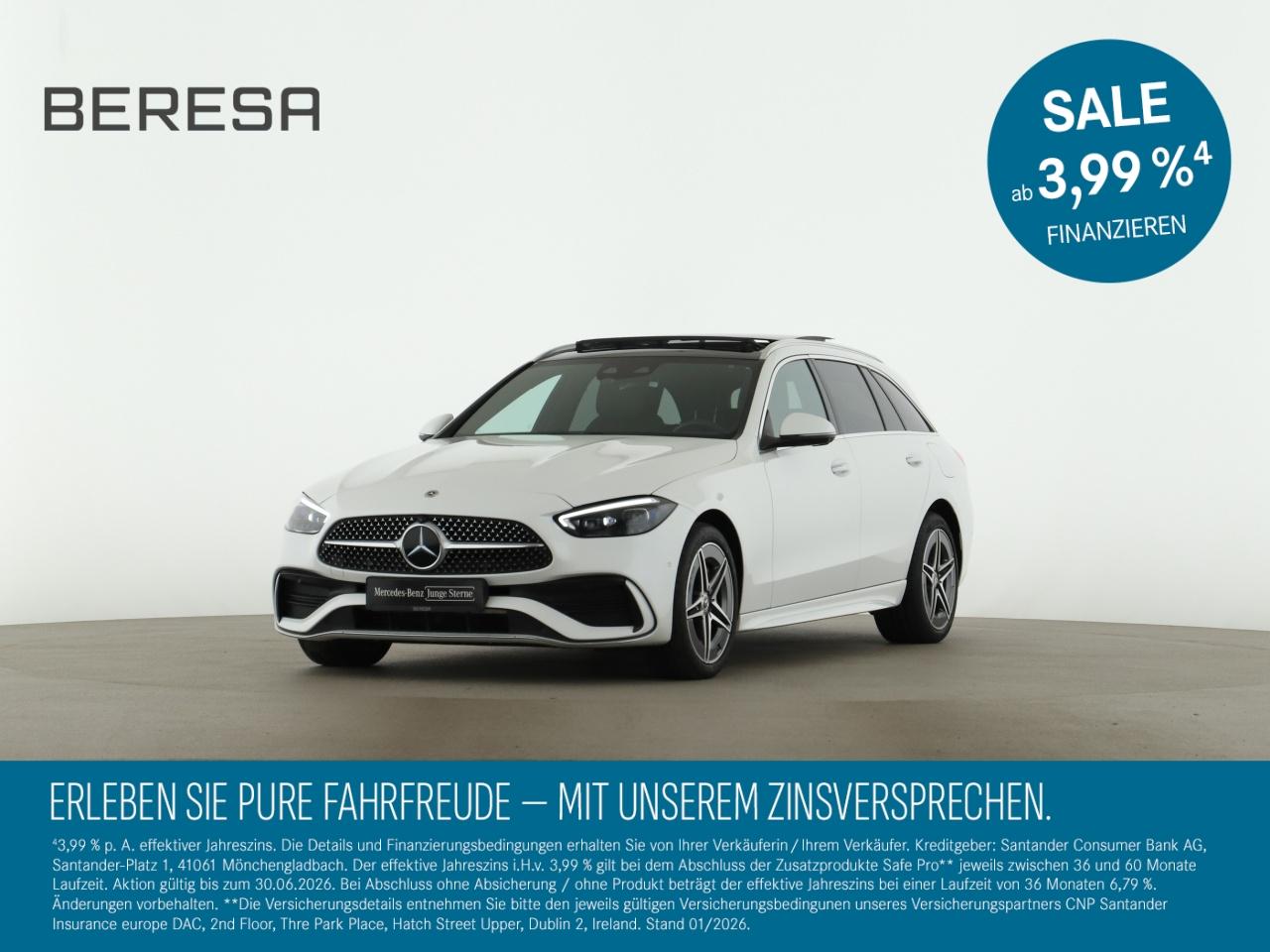Mercedes-Benz C 300 e T AMG Leder Pano AHK Massage Distronic
