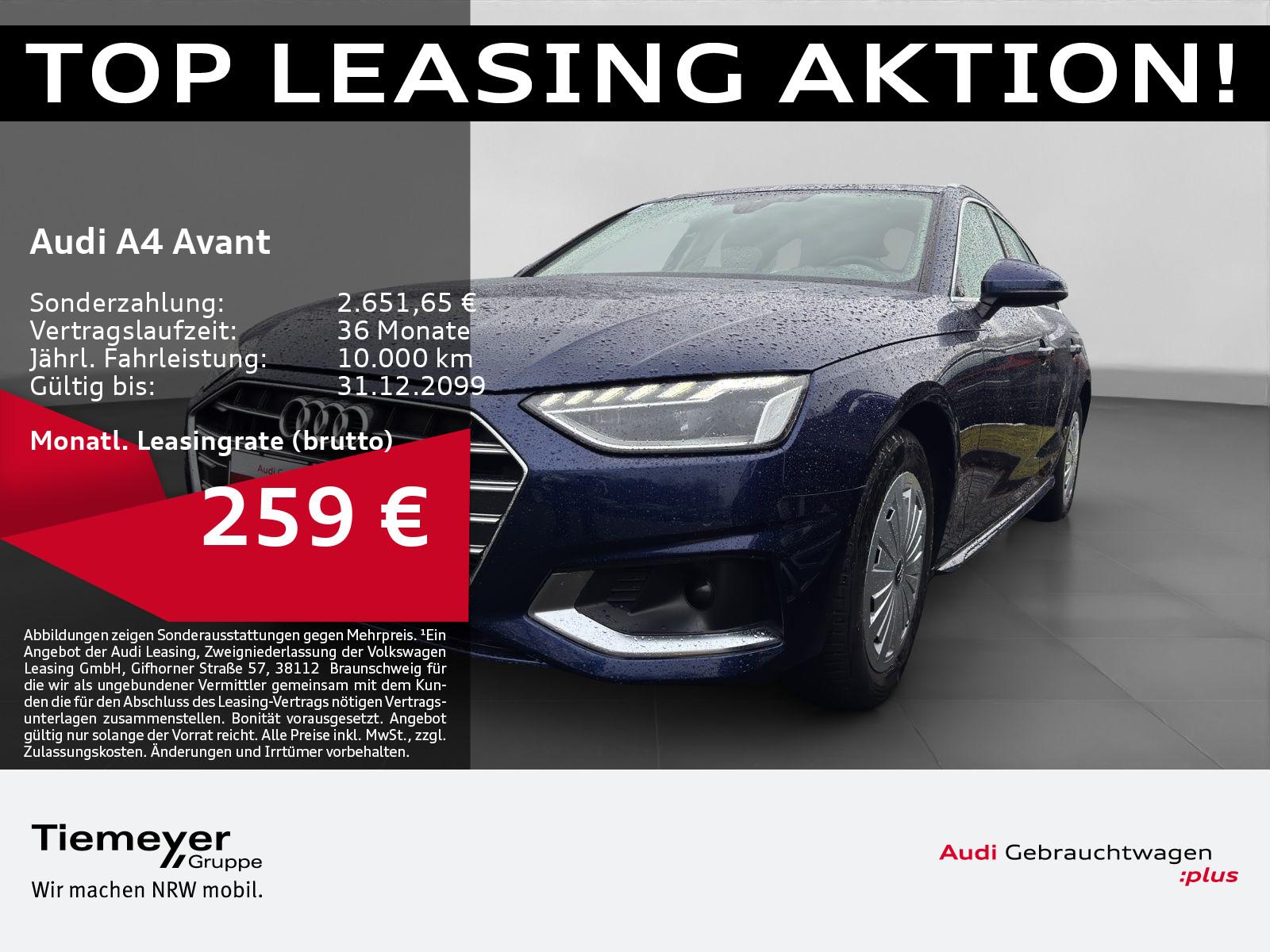 Audi A4 Avant 35 TFSI ADVANCED AHK 360° LEDER SITZHZG