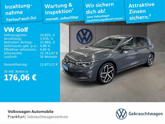 Volkswagen Golf VIII 1.5 TSI Active Navi LEDPlus DAB+ Front