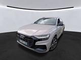 Audi Q8 60 TFSIe qu. S Line*360°CAM*MATRIX*SHZ*ViCo* - mit Hybrid-Antrieb: Beige, Alcantara