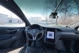 Tesla Model X 100D (Maximale Reichweite) - blaue Tesla Model X