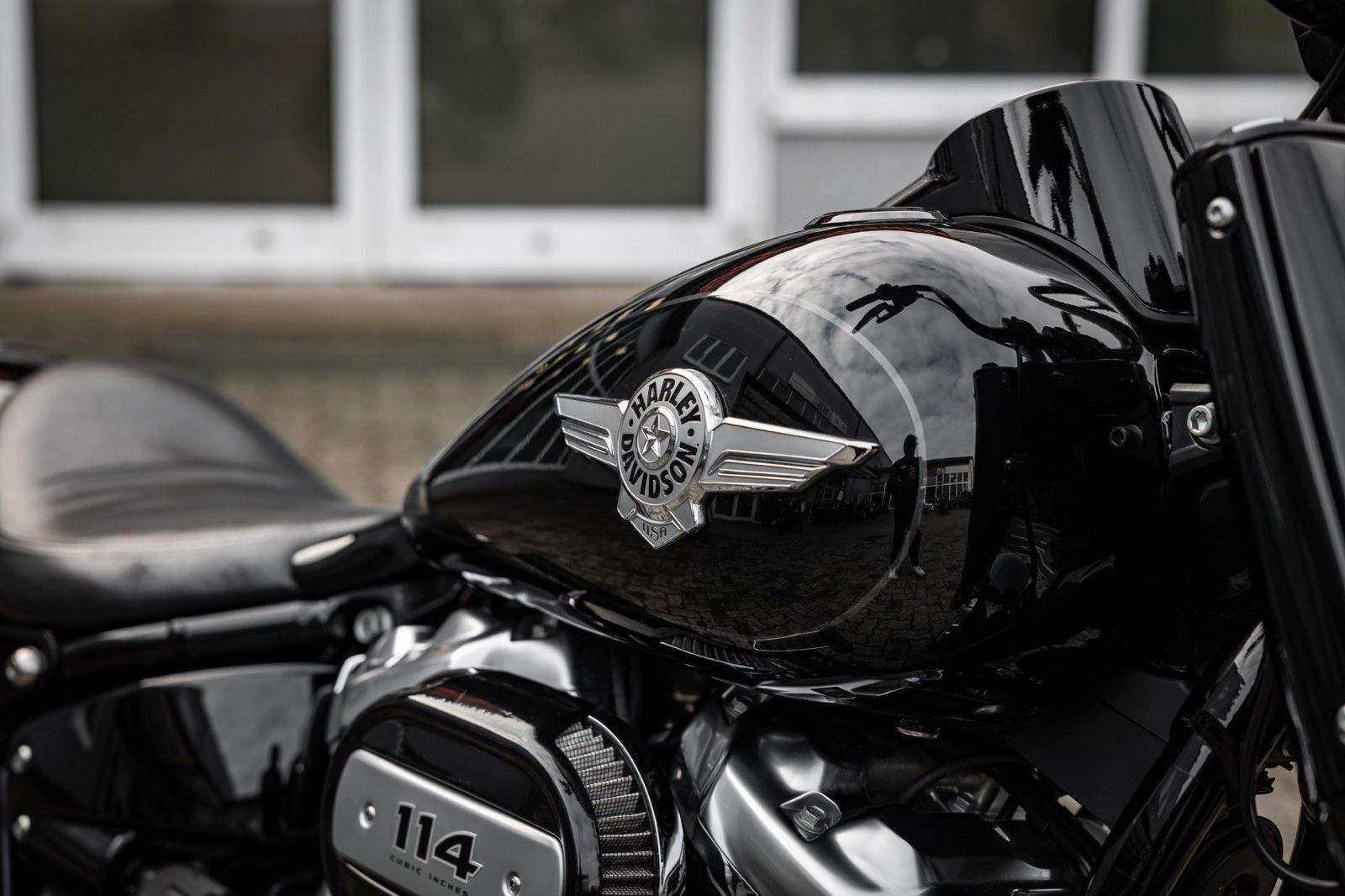 Fahrzeugabbildung Harley-Davidson FLFBS FAT BOY SOFTAIL 114 -JEKILL&HYDE-