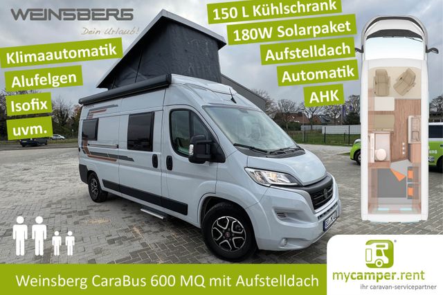 Weinsberg CaraBus 600 MQ Aufstelldach AHK SOLAR Automatik