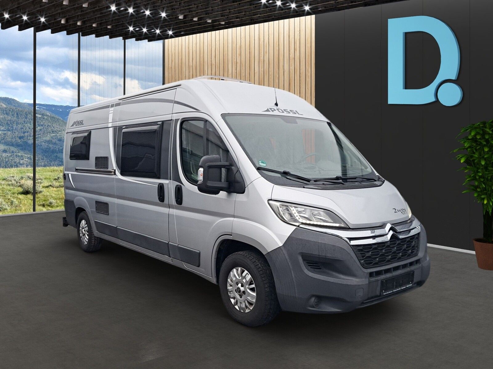 Fahrzeugabbildung Pössl 2Win Citroen Fahrradträger,Radio