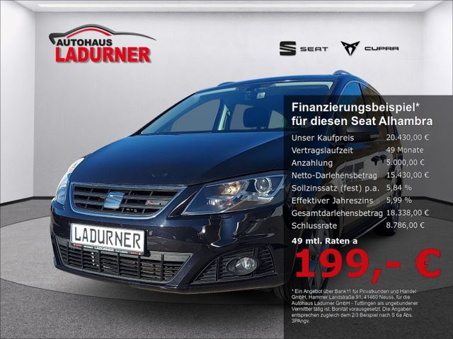 Alhambra FR-Line 7-Sitzer,AHK,Leder,Navi,PDC,SHZ