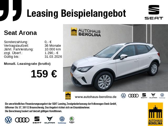 Seat Arona 1.0 TSI Road Edition DSG *NAV*GRA*PDC*SHZ*