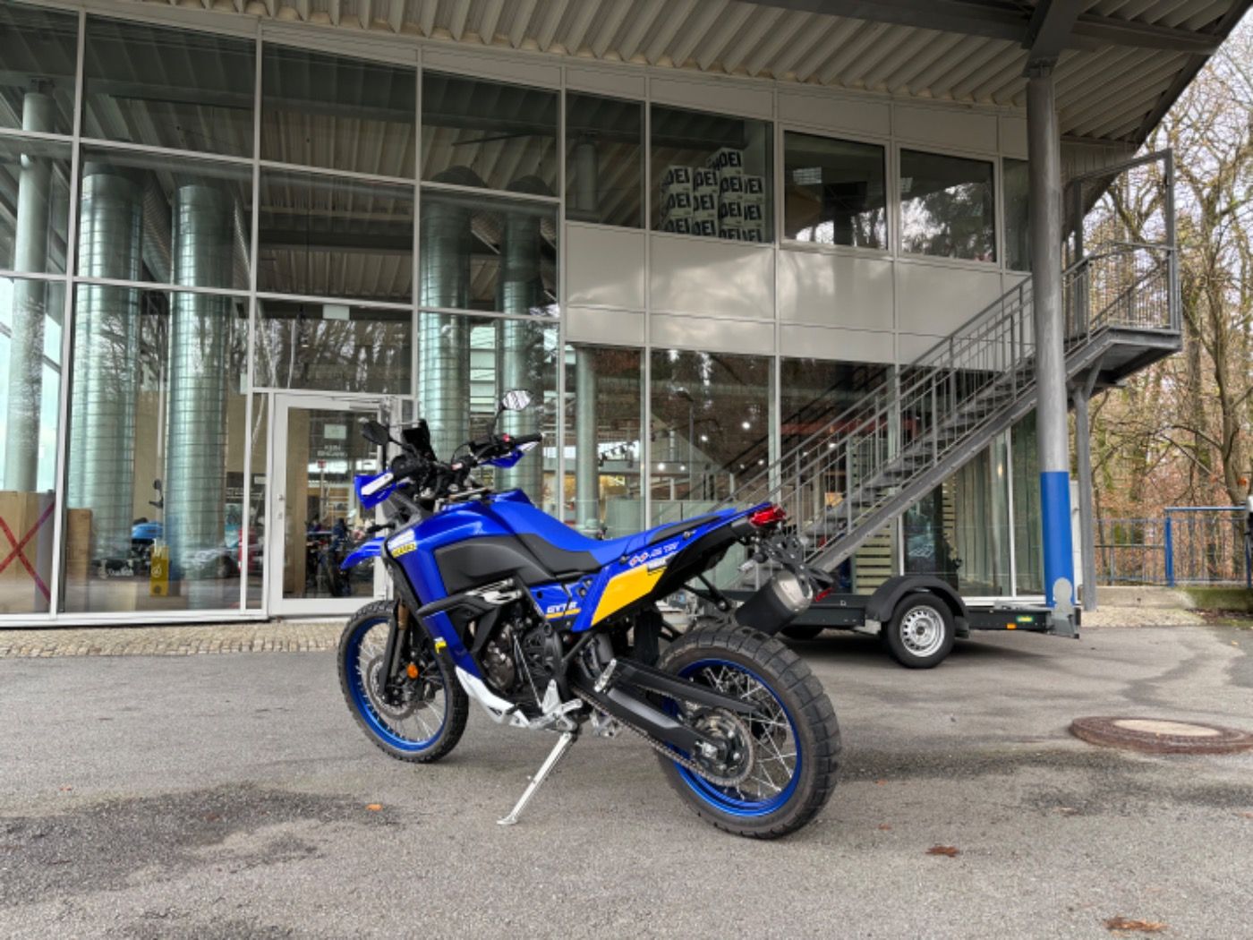 Fahrzeugabbildung Yamaha XTZ 700 Tenere World Raid Kurzes Heck